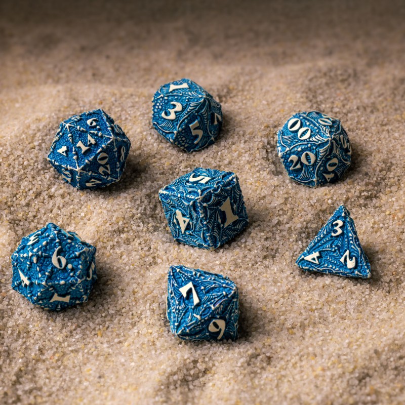 Dracopolis Dice Set: The Himalayan Sharpclaw (Preorder)
