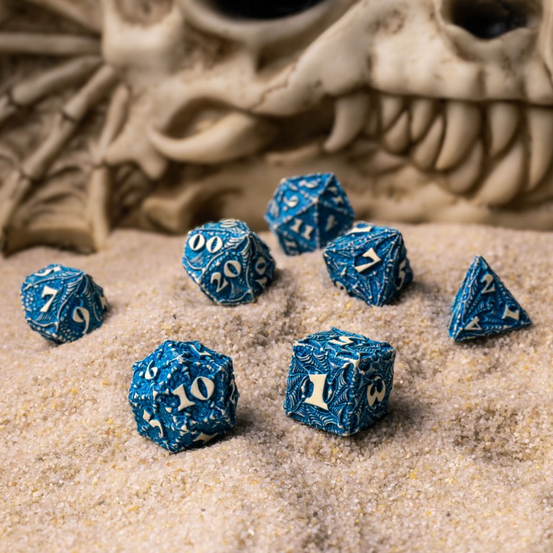 Dracopolis Dice Set: The Himalayan Sharpclaw (Preorder)