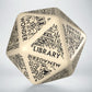 Dungeon Generator Die: Beige&Black (Preorder)