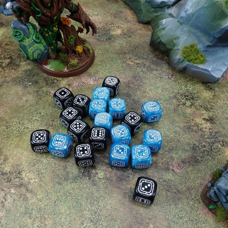 Fortress Compact D6: Black&Blue (Preorder)
