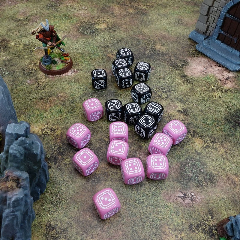 Fortress Compact D6: Black&Pink (Preorder)