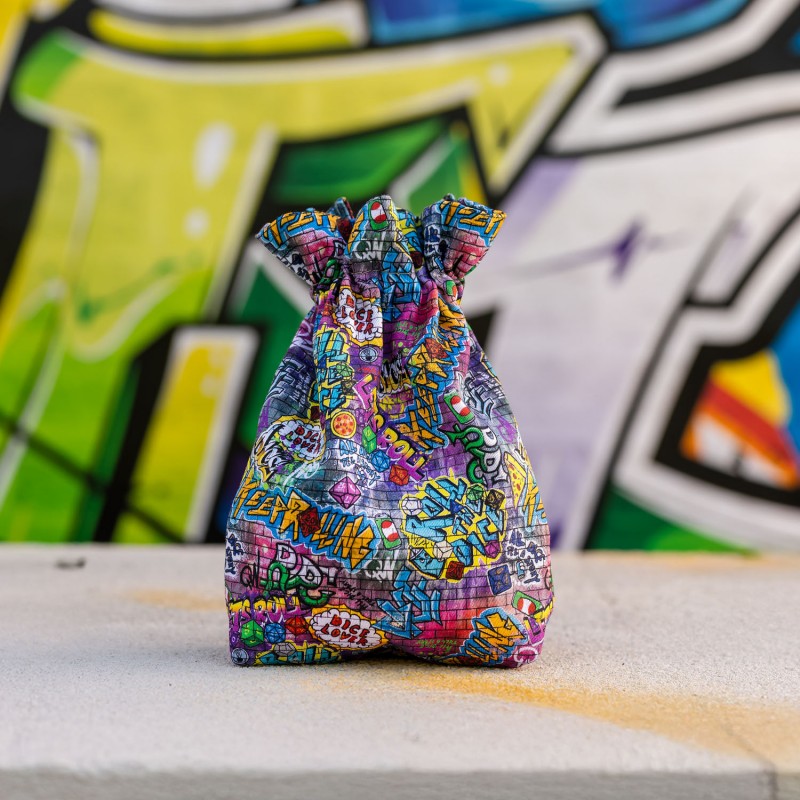 Full Art Dice® Pouch: Graffiti (Preorder)