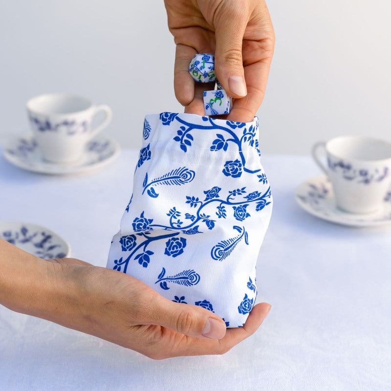 Full Art Dice® Pouch: Porcelain (Preorder)