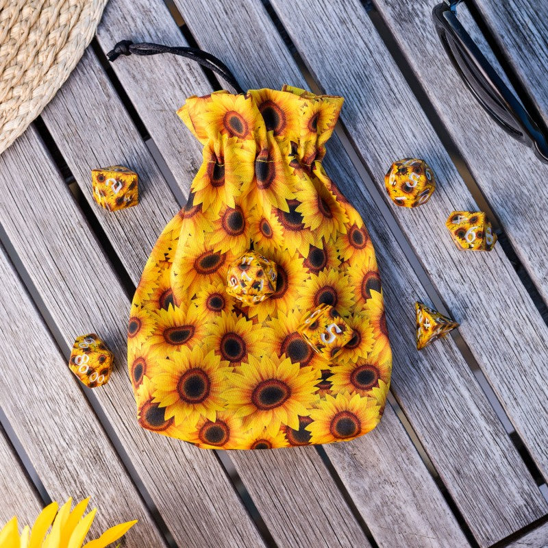 Full Art Dice® Pouch: Sunflower (Preorder)