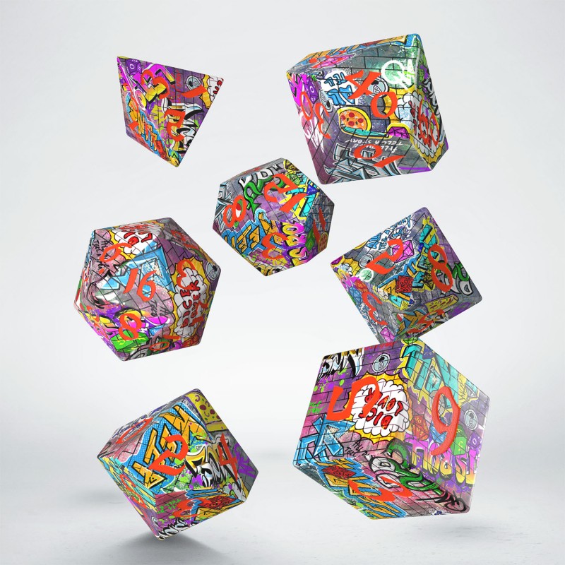 Full Art Dice® Set: Graffiti (Preorder)