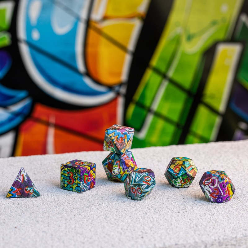 Full Art Dice® Set: Graffiti (Preorder)