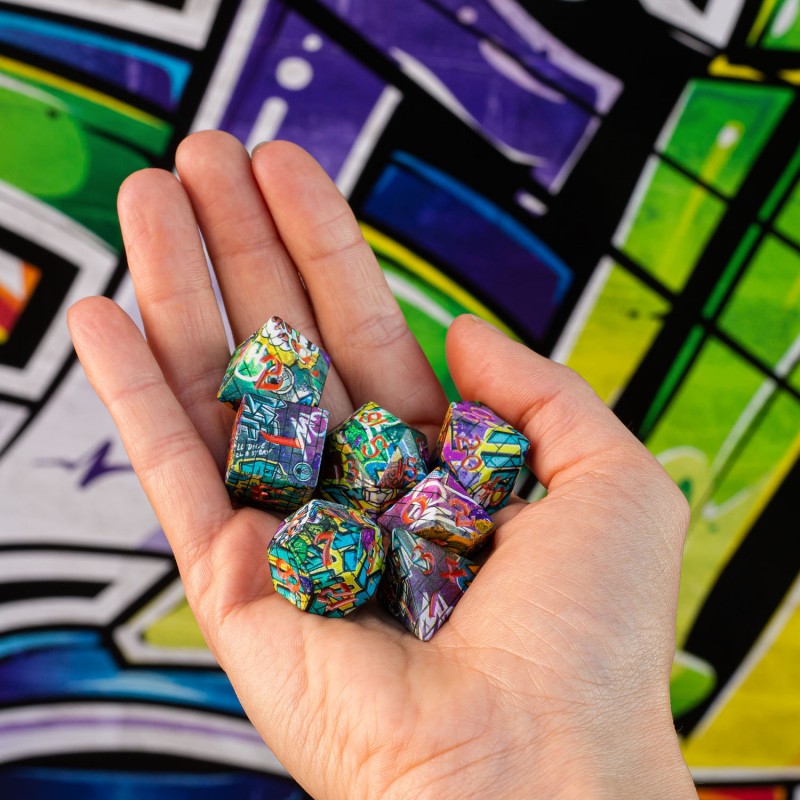 Full Art Dice® Set: Graffiti (Preorder)