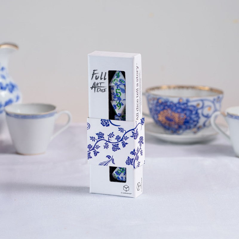 Full Art Dice® Set: Porcelain (Preorder)