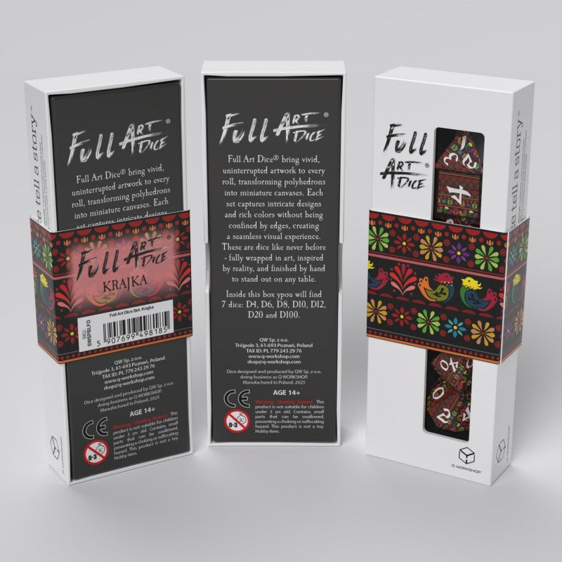 Full Art Dice® Set: Krajka (Preorder)