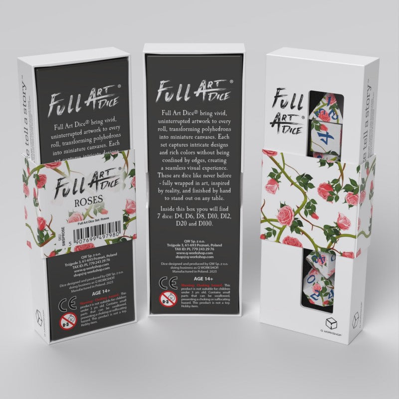 Full Art Dice® Set: Roses (Preorder)