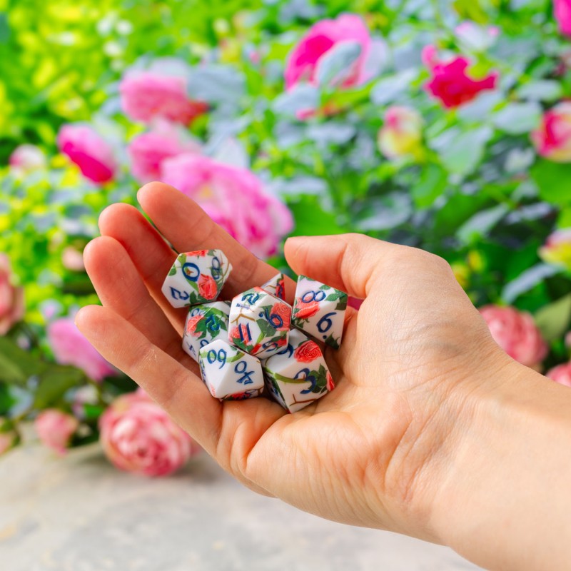 Full Art Dice® Set: Roses (Preorder)