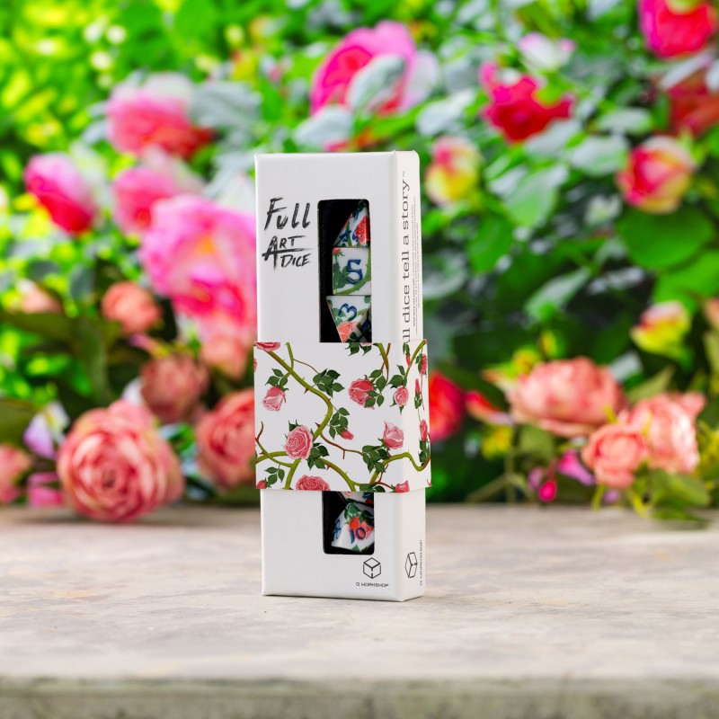 Full Art Dice® Set: Roses (Preorder)