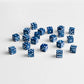 Full Pack of D6s: Cobalt&White (Preorder)