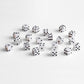 Full Pack of D6s: Pearl&Black (Preorder)