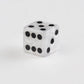 Full Pack of D6s: Pearl&Black (Preorder)