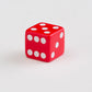 Full Pack of D6s: Red&White (Preorder)