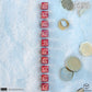 Game of Thrones. Lannister 10xD6 Dice Set. (Preorder)