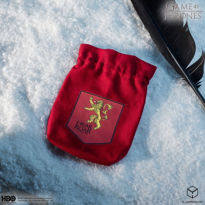 Game of Thrones. Lannister Dice Pouch. (Preorder)