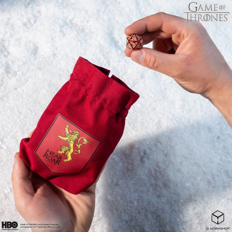 Game of Thrones. Lannister Dice Pouch. (Preorder)