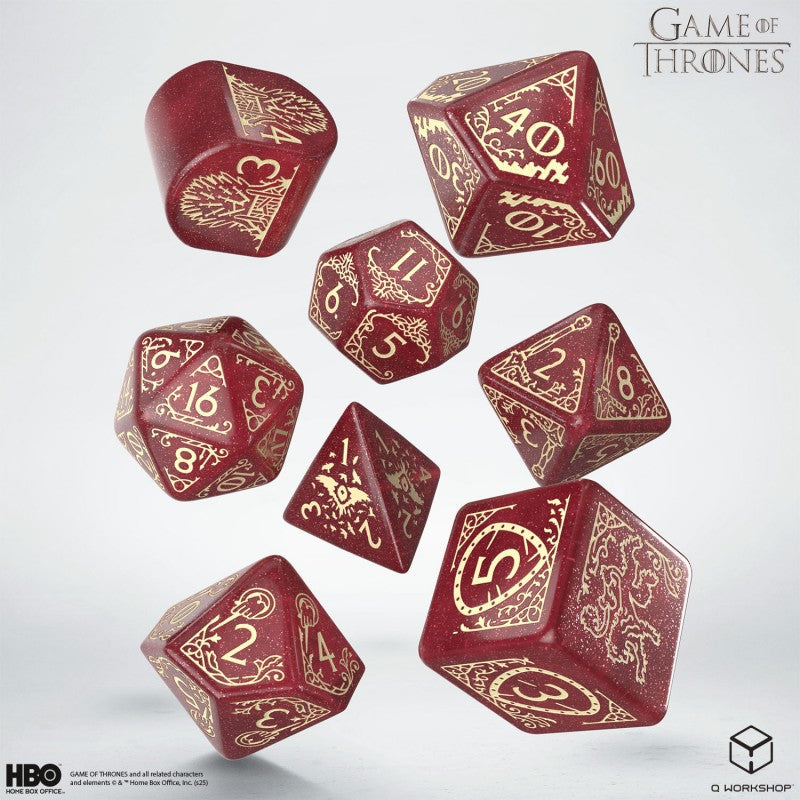 Game of Thrones. Lannister Dice Set. (Preorder)