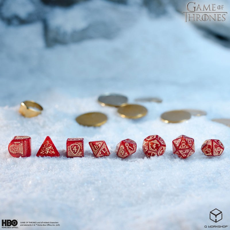 Game of Thrones. Lannister Dice Set. (Preorder)