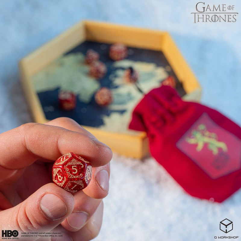 Game of Thrones. Lannister Dice Set. (Preorder)