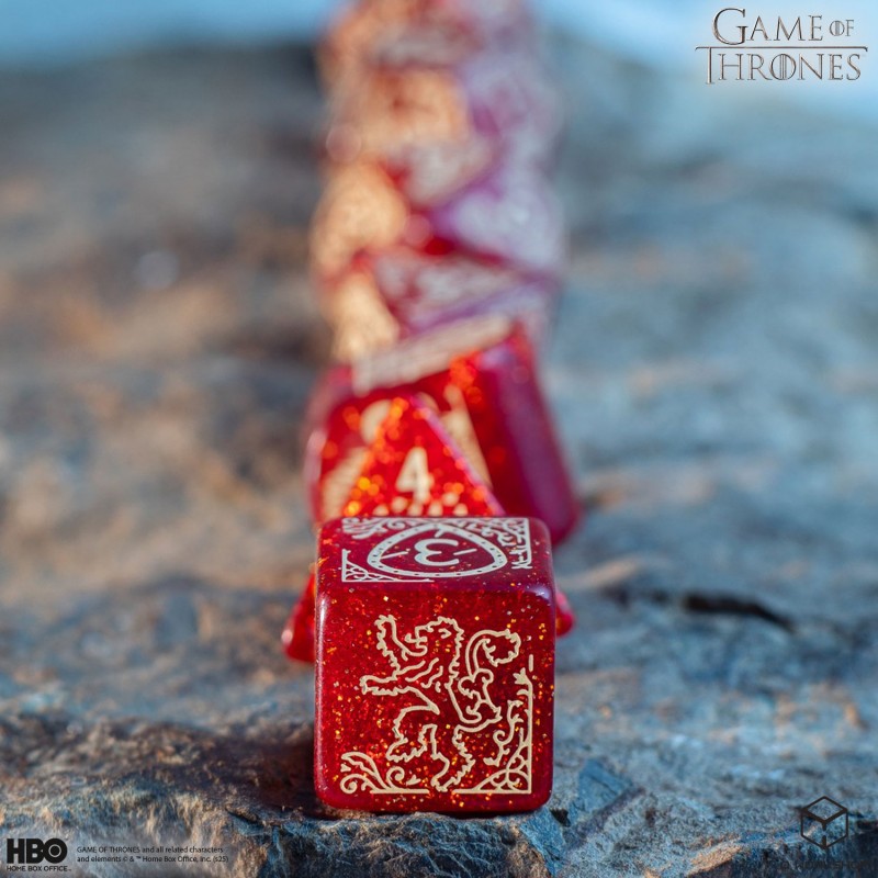 Game of Thrones. Lannister Dice Set. (Preorder)