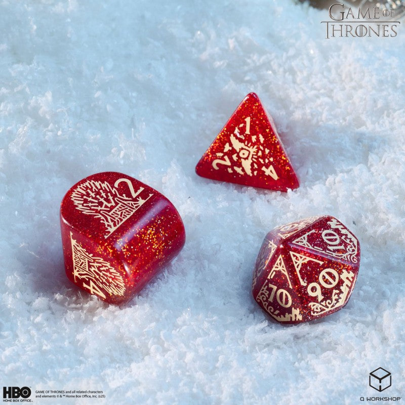 Game of Thrones. Lannister Dice Set. (Preorder)
