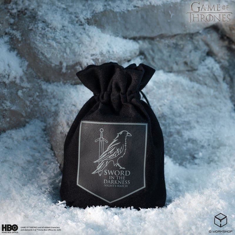 Game of Thrones. Night's Watch Dice Pouch. (Preorder)