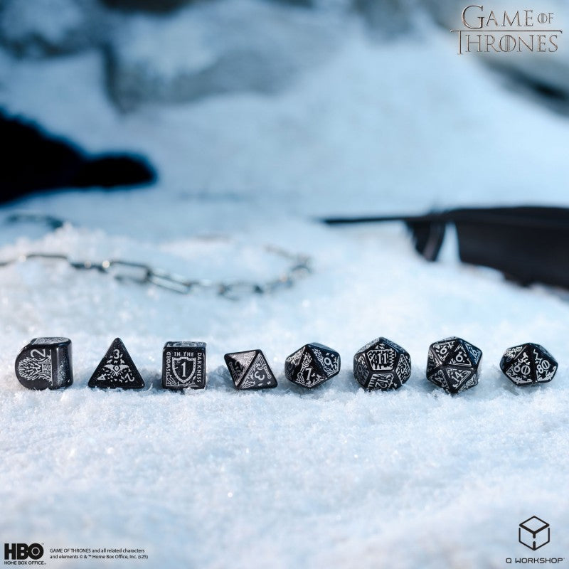 Game of Thrones. Night's Watch Dice Set. (Preorder)