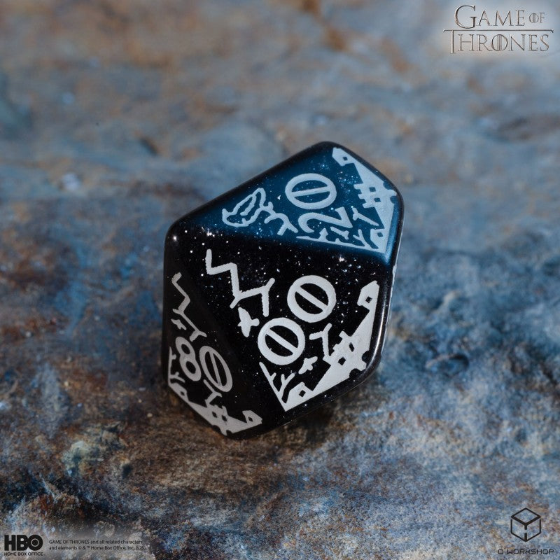 Game of Thrones. Night's Watch Dice Set. (Preorder)