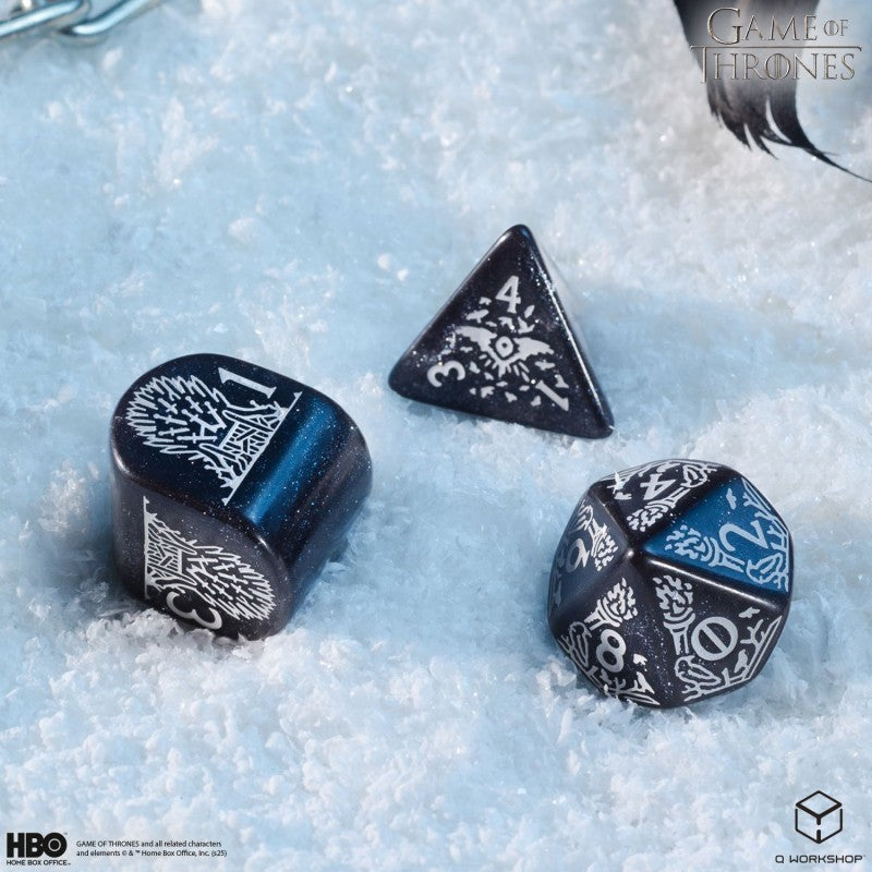 Game of Thrones. Night's Watch Dice Set. (Preorder)