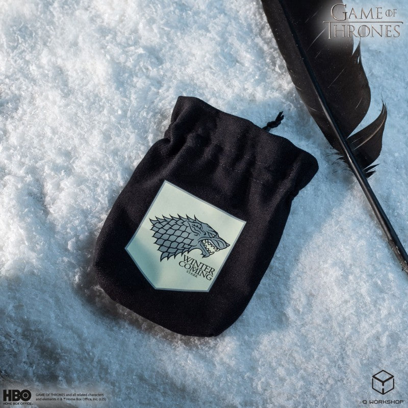 Game of Thrones. Stark Dice Pouch. (Preorder)