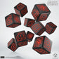 Game of Thrones. Targaryen 10xD6 Dice Set. (Preorder)