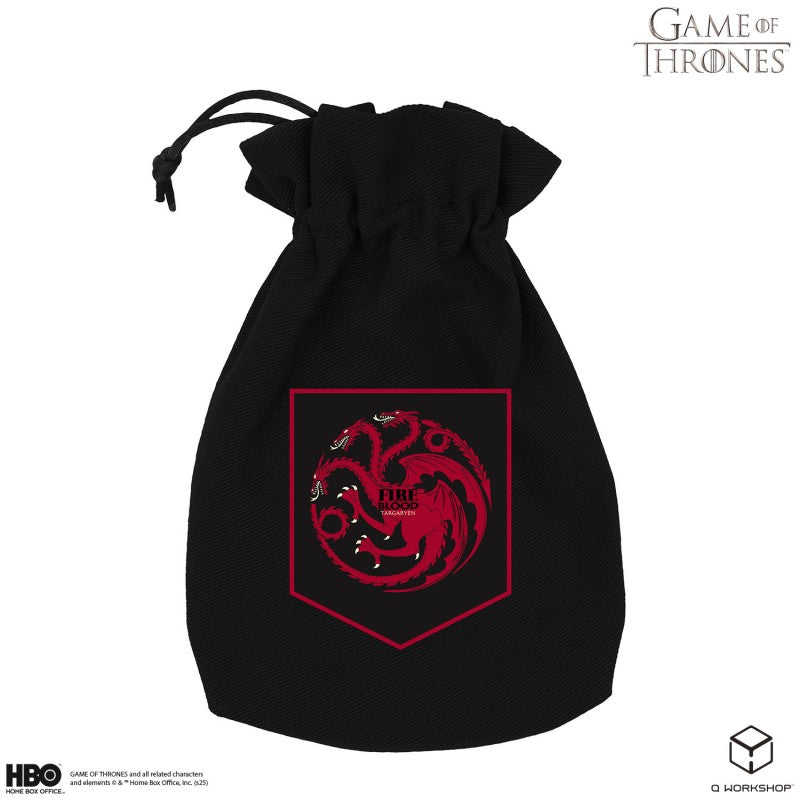 Game of Thrones. Targaryen Dice Pouch. (Preorder)