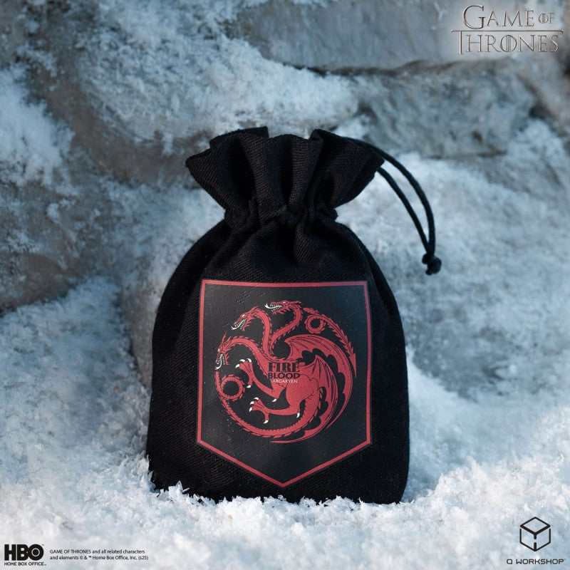Game of Thrones. Targaryen Dice Pouch. (Preorder)