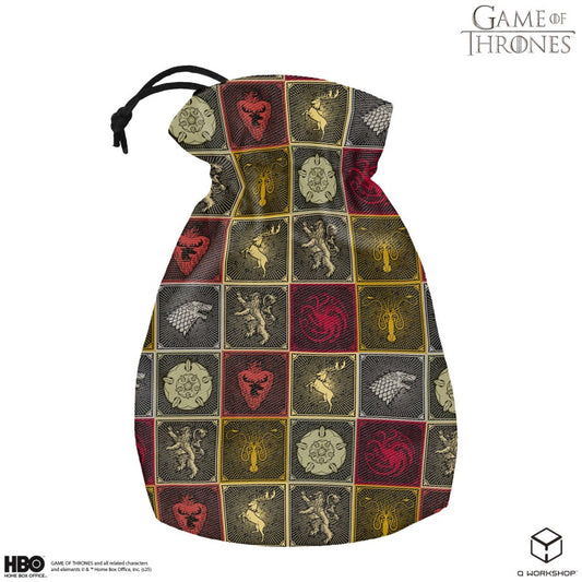 Game of Thrones. The Sigils Pattern Dice Pouch. (Preorder)