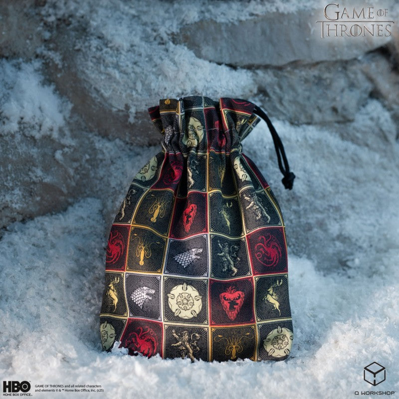 Game of Thrones. The Sigils Pattern Dice Pouch. (Preorder)