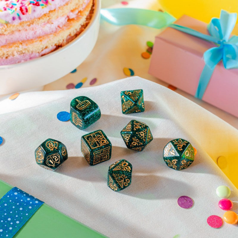 Happy Birthday Dice Set: Balloons (Preorder)