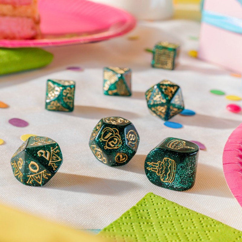 Happy Birthday Dice Set: Balloons (Preorder)