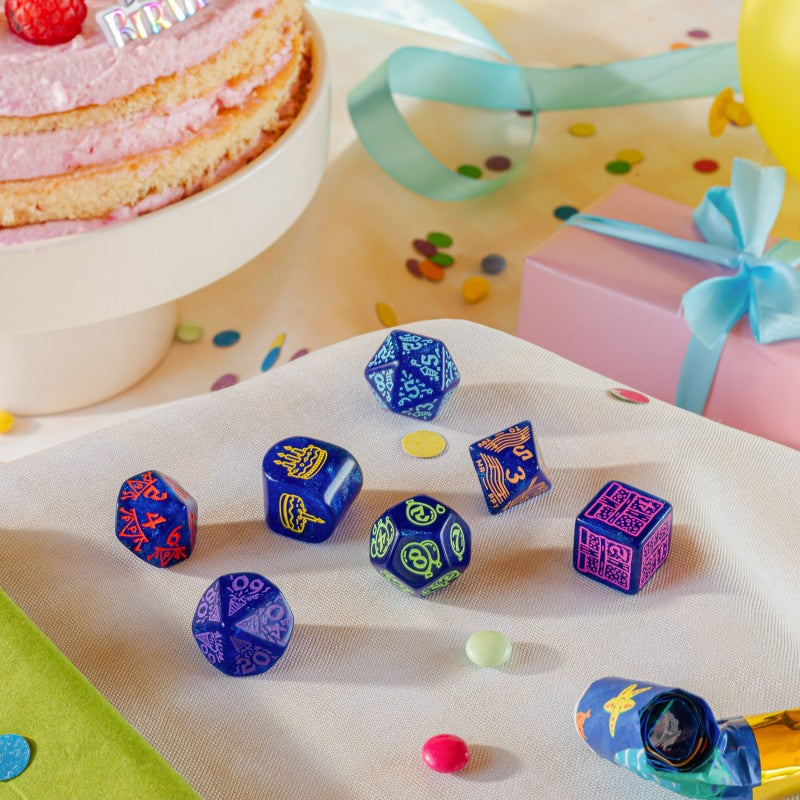 Happy Birthday Dice Set: Streamers (Preorder)