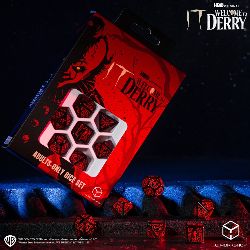 It. Welcome to Derry. Adults-Only Dice Set (Preorder)