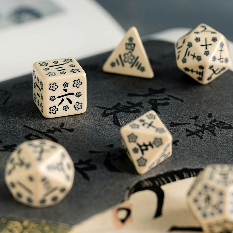 Japanese Dice Set - Last Words Stone (Preorder)