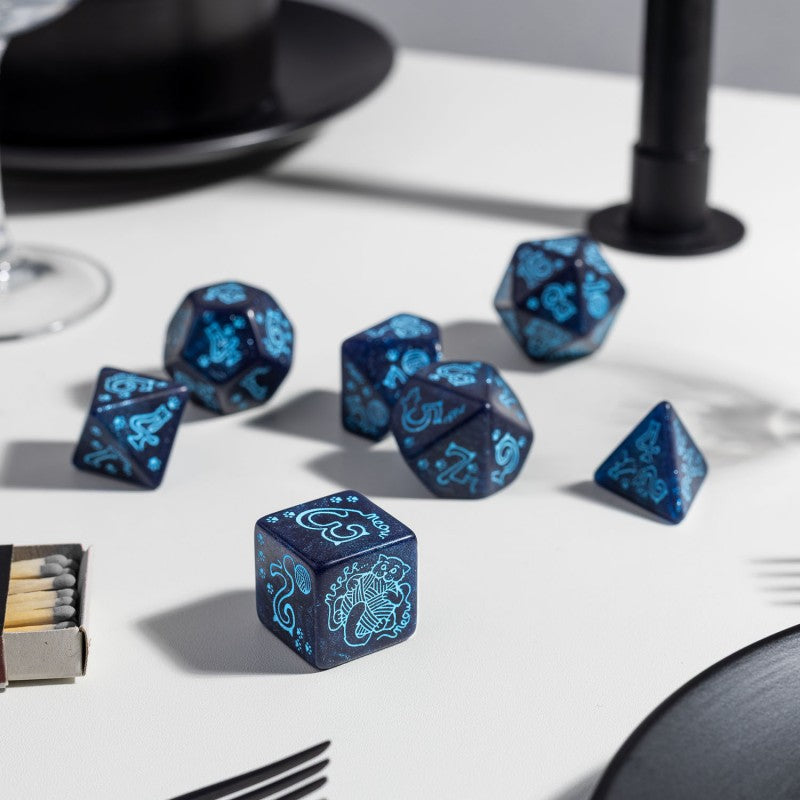 Jumbo Cats Dice Set: River (Preorder)