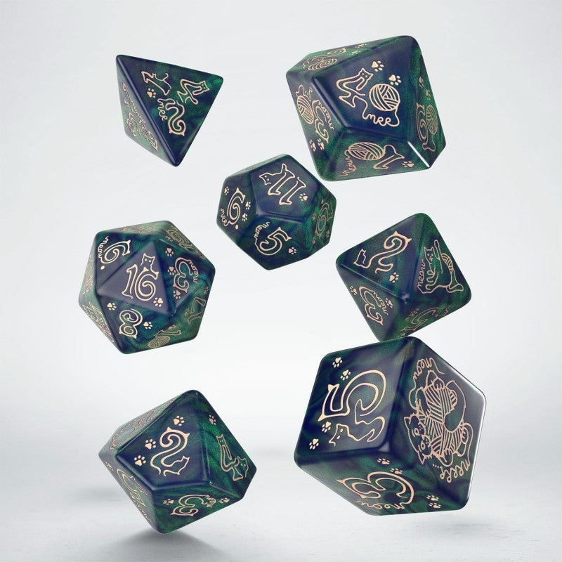 Jumbo Cats Dice Set: Whiskers (Preorder)