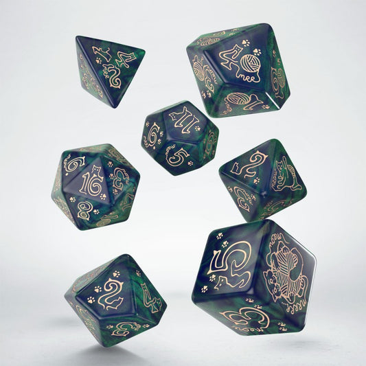 Jumbo Cats Dice Set: Whiskers (Preorder)