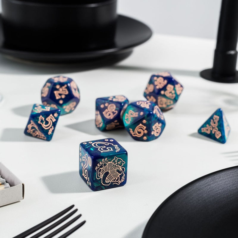 Jumbo Cats Dice Set: Whiskers (Preorder)