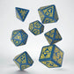 Arcade Blue & yellow Dice Set (Preorder)