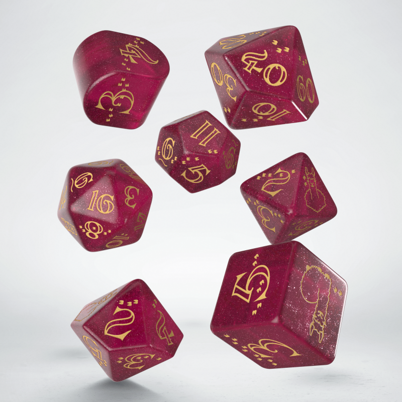 Llama Dice Set: Puffy (Preorder)