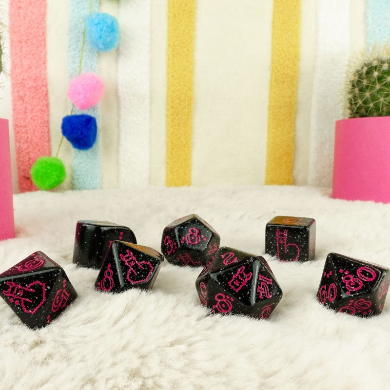 Llama Dice Set: Spitty (Preorder)